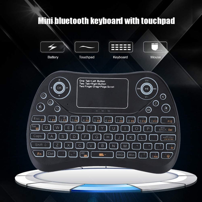 [Australia - AusPower] - Mini Keyboard 2.4G Wireless Keyboard Universal Replacement Keyboard with Touchpad 