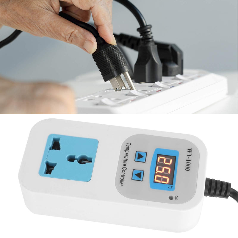 [Australia - AusPower] - Electronic Temperature Controller, Automatic 110-220V Wiring Input and Output Design Widely Used in The Field of Incubation, Equipment Chassis(U.S. regulations) 