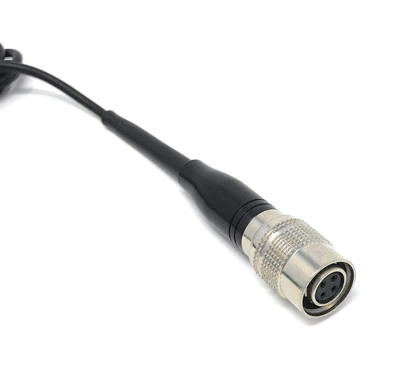 [Australia - AusPower] - Black Omni-Directional Tie Clip Lapel Lavalier Microphone for Audio-Technica 