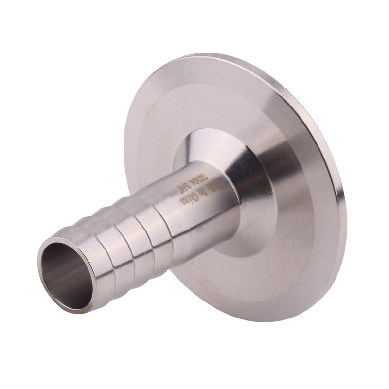 [Australia - AusPower] - DERNORD 2" Tri Clamp to 0.75" Hose Barbed Adapter SUS304 Sanitary Hose Barb Pipe Fitting (3/4 Inch Barb Hose) 3/4 Inch Barb Hose 