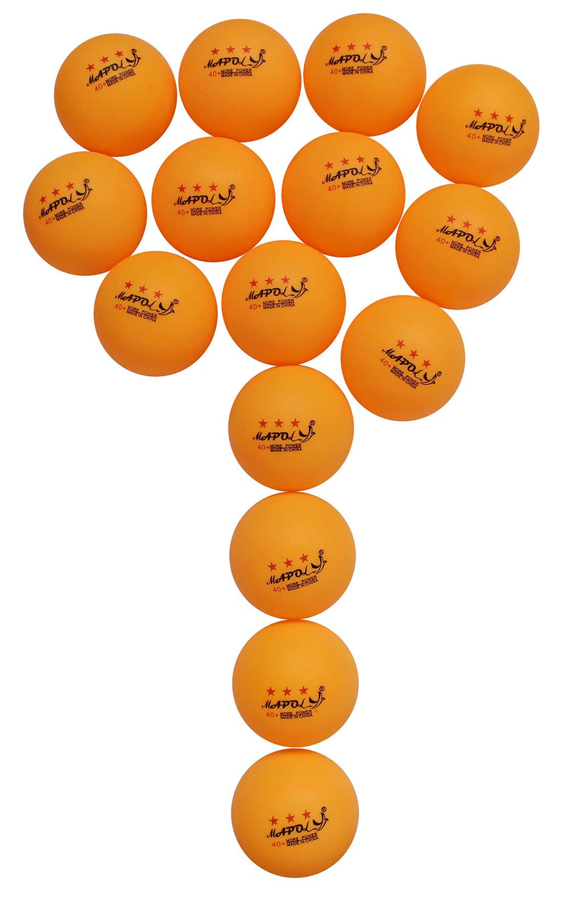 [Australia - AusPower] - MAPOL 60 Counts 3-Star 40+ Premium Ping Pong Balls Advanced Practice Table Tennis Ball 