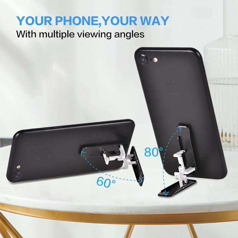 [Australia - AusPower] - Phone Kickstand, Cellphone Stand, Angle Adjustable, Black 