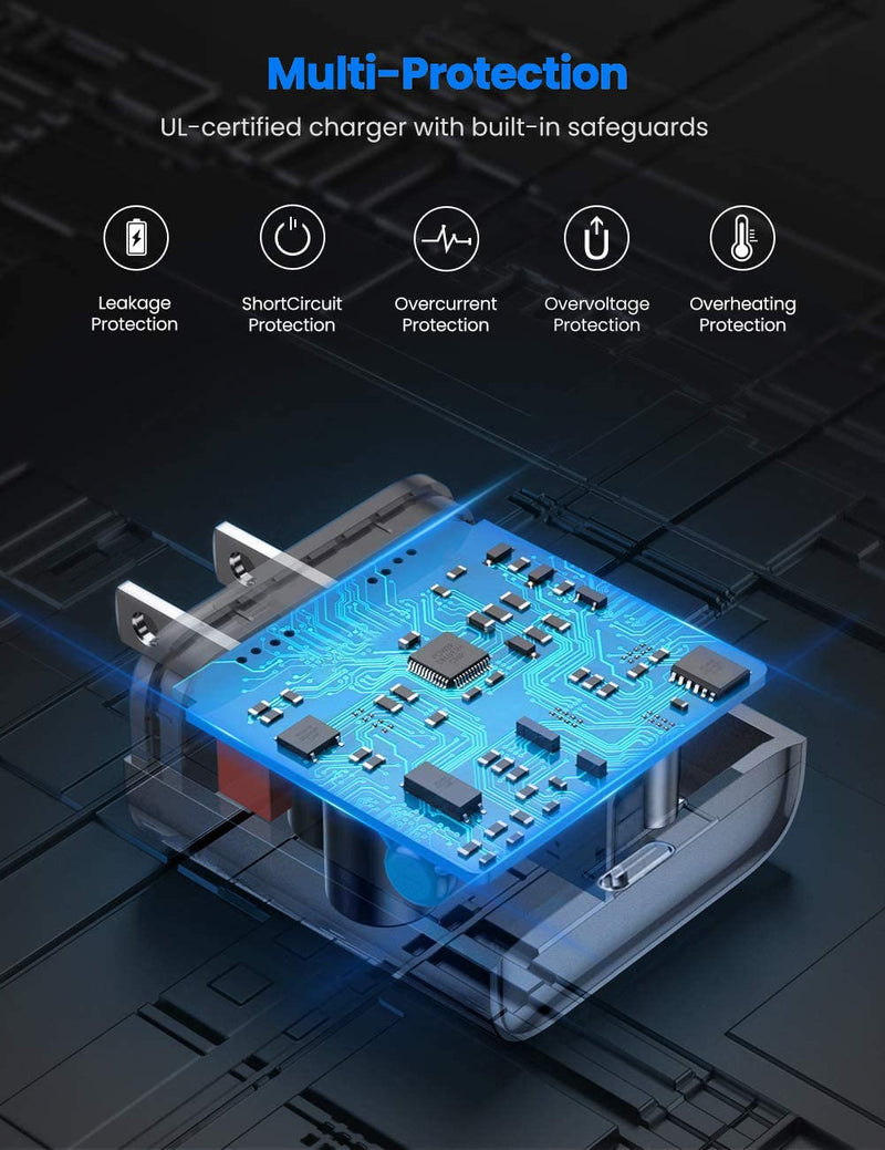 [Australia - AusPower] - iPhone 13 Fast Charger Block,20W USB C Power Delivery Charger Fast iPhone Charger Wall Type C Charger Plug Adapter Compatible with iPhone 13/13 Mini/13 Pro/13 Pro Max/iPhone 12/12 Pro Max/11/SE iPad 