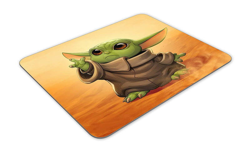 [Australia - AusPower] - Baby Yoda Mouse Pad, Rectangular Non-Slip Rubber Mouse Pad, Used for Office Work and Home Gaming Mouse Pad Baby Yoda #2 