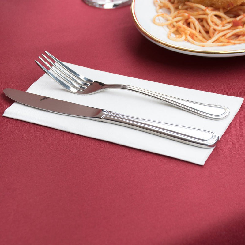 [Australia - AusPower] - BloominGoods Disposable Bathroom Napkins | Linen-Feel Guest Towels | Cloth-Like Hand Tissue Paper, White, 12" x 17" (Pack of 100) 100 Count (Pack of 1) 