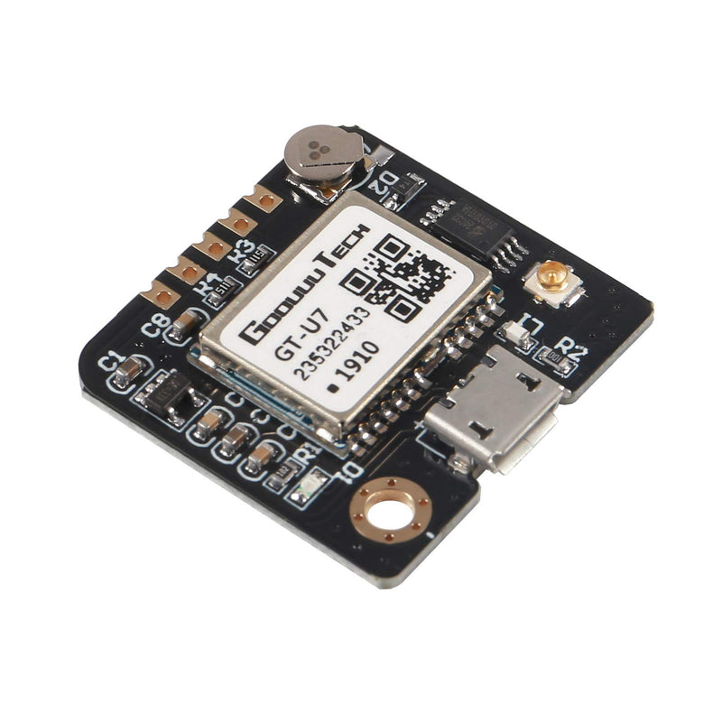 [Australia - AusPower] - AITRIP GT-U7 GPS Module GPS Receiver Navigation Satellite with EEPROM Compatible with 6M 51 Microcontroller STM32 UO R3+ IPEX Active GPS Antenna for Arduino Drone Raspberry Pi Flight (1PCS) 1PCS 