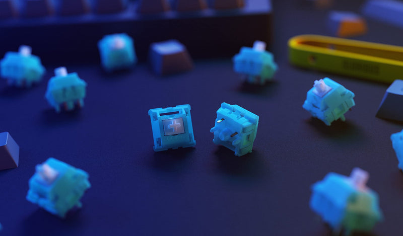 [Australia - AusPower] - Glorious Lynx Switch (UNLUBED) - 36x Linear PCB Mounted 5 pin switches for Mechanical Keyboards Lynx Unlubed 