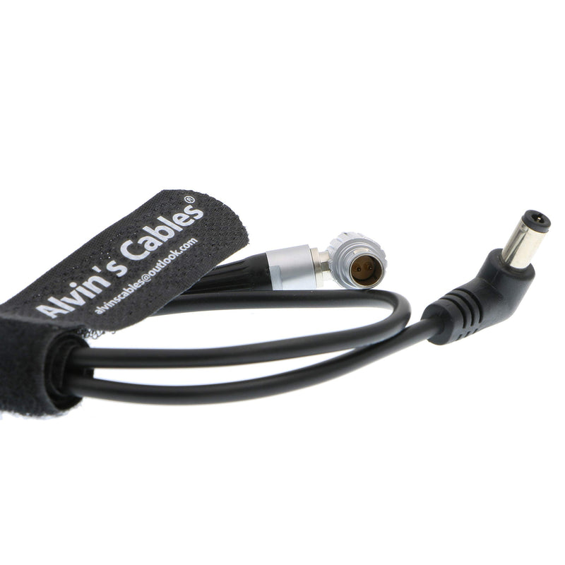 [Australia - AusPower] - Alvin's Cables DC Right Angle to 2 Pin Male Cable for Teradek Bolt Transmitter, Z-CAM E2 Flagship Series Cameras (E2-S6/E2-F6/E2-F8) from Tilta Battery Plate 45CM RA 2 pin to RA DC 