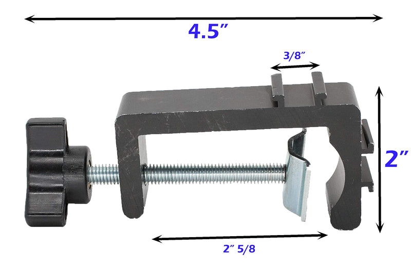 [Australia - AusPower] - LEDupdates C-Clamp for Trade Show LED Light Popup Booth Exhibit Back Drop Panel Display Light 