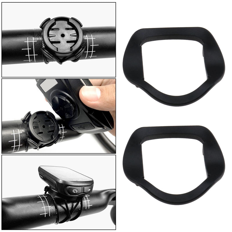 [Australia - AusPower] - 2 Sets Quarter-Turn Bike Mount Kit Compatible with Garmin Edge/Plus/Explore/Touring Compatible with XOSS G/G+ Cycling Mount 