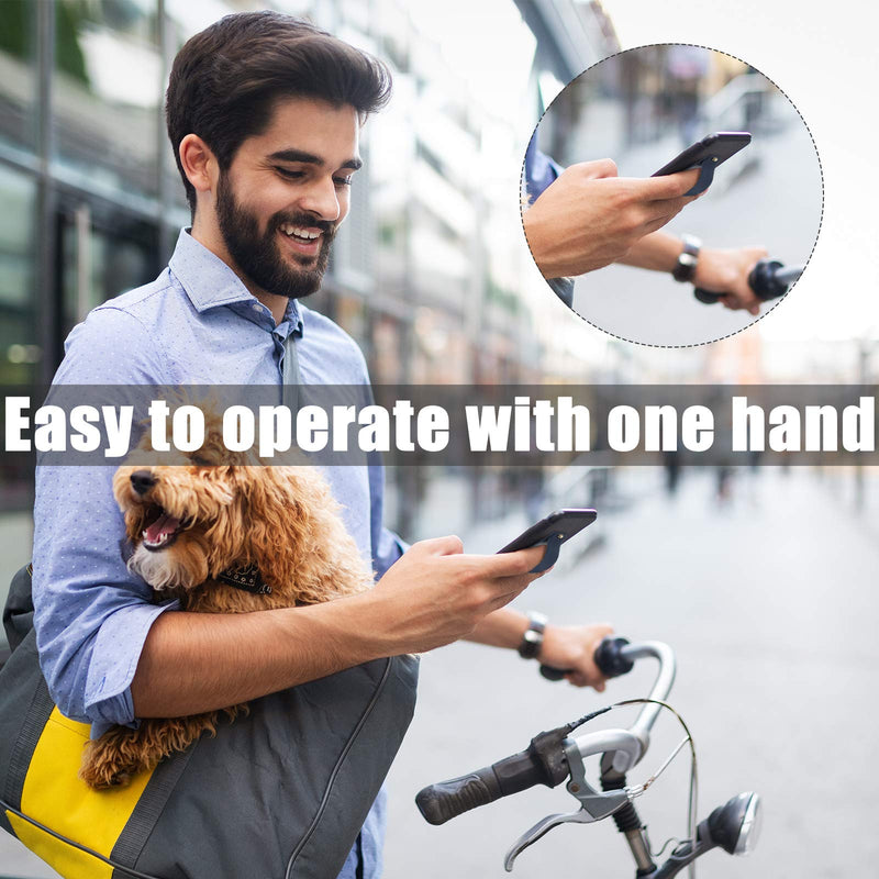 [Australia - AusPower] - 6 Pieces Phone Strap Grip Holder Finger Cell Phone Grip Telescopic Phone Finger Strap Stand Universal Finger Kickstand for Most Smartphones (Soft Colors) Soft Colors 