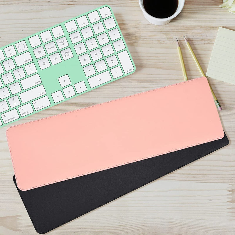[Australia - AusPower] - CaseBuy PU Leather Keyboard Sleeve Compatible with Apple 2022 Mac Studio Magic & iMac M1 Chip Magic Keyboard with Numeric Keypad A2520 & A1843 MQ052LL Keyboard Protective Bag Cover Pouch, Pink 