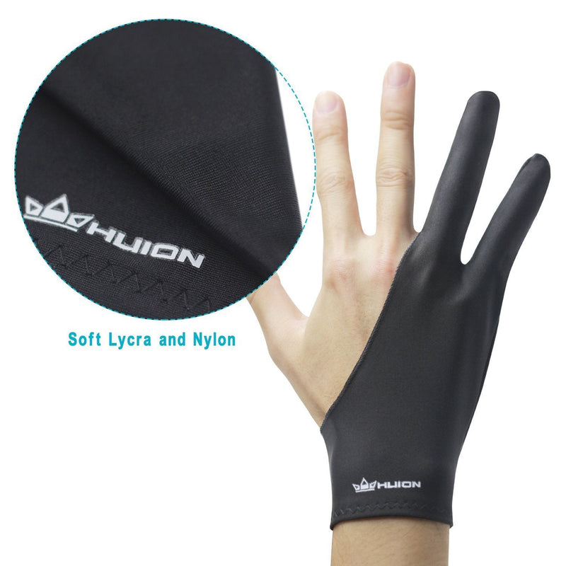 [Australia - AusPower] - Huion Artist Glove for Drawing Tablet (1 Unit of Free Size, Good for Right Hand or Left Hand) - Cura CR-01 