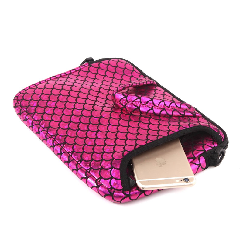 [Australia - AusPower] - 10.5-Inch Laptop Ipad Shoulder Carrying Bag Case For 9.6" 10" Tablet/Reader (Purple) Purple 