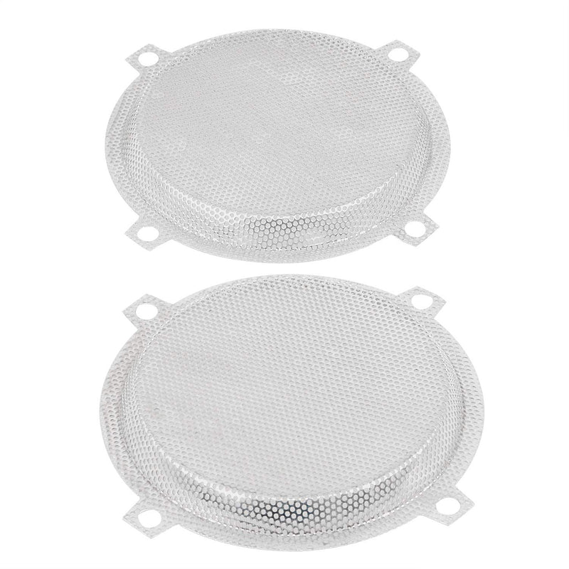 [Australia - AusPower] - XMMT Chrome Batwing Fairings 5.25" Mesh Speaker Grills Cover for Harley Touring Electra Glide Street Glide Ultra Limited 1997-2013 1996-2013 