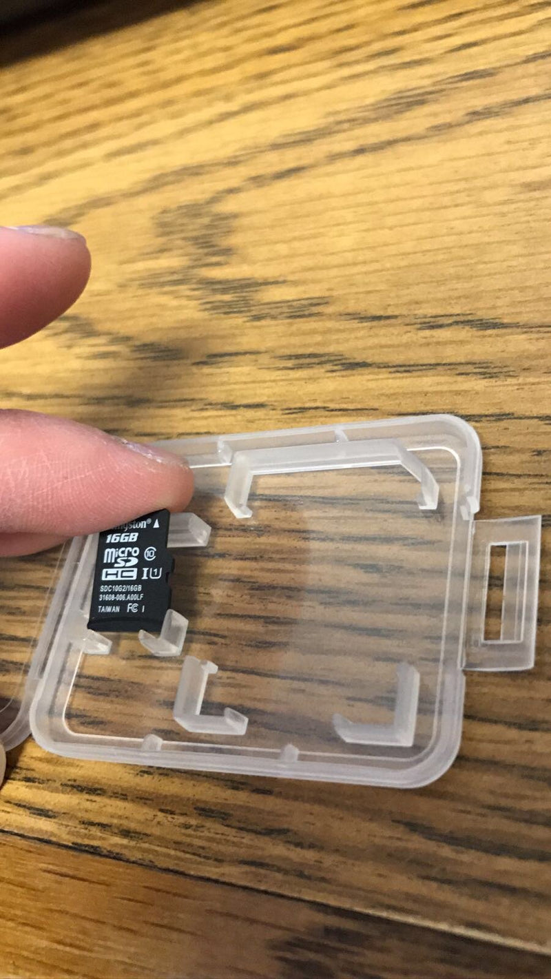 [Australia - AusPower] - eTECH Collection 15 Pack of Clear Plastic SD/SDHC/SDXC/MicroSD/MicroSDHC/MicroSDXC Memory Card Case Holder for SanDisk/Kingston/Transcend/Samsung Memory Card (Case Only, Memory Card Not Included) 15Pack 