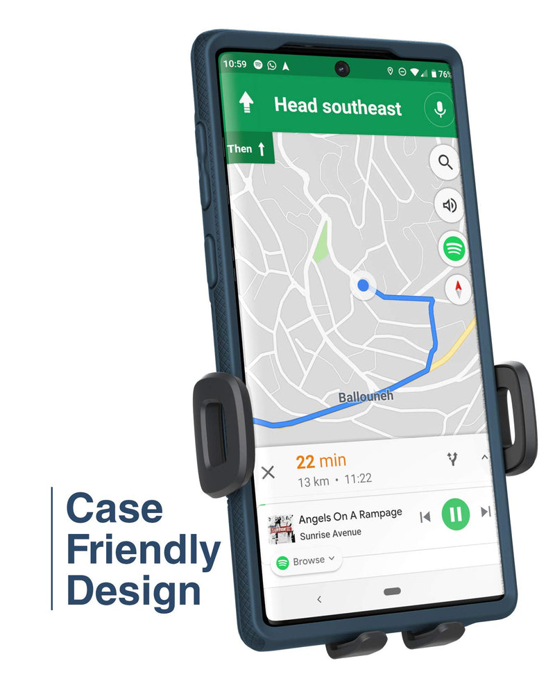 [Australia - AusPower] - Encased Car Phone Mount, Works with Motorola Models (Moto G Power, G Stylus, Moto G Pure, G Play) Case Friendly Phone Holder for Car (Window, Dash Mounts) 