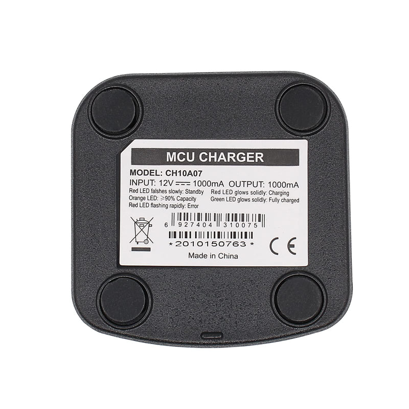 [Australia - AusPower] - Replace CH10A07 Charger for Hytera PD782 PT580H PD502 PD602 PD702 PD700 PD780 PD565 PD605 PD705 PD755 Walkie Talkie Rapid Charger 