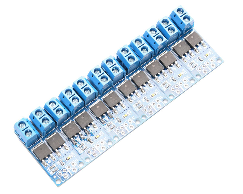 [Australia - AusPower] - CHENBO 6pcs DC 5V-36V 400W MOS FET Trigger Switch Board Driving Module PWM Adjustment Electronic Switch Control Board Motor Speed Controller 6 