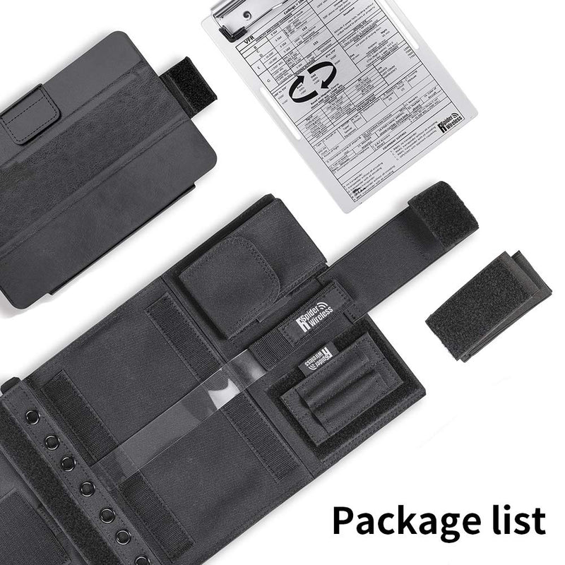 [Australia - AusPower] - Pilot Kneeboard with Aluminum Clipboard. Compatible with 7.9 inch Apple iPad Mini 3 and 4, Android Devices Similar in Size 