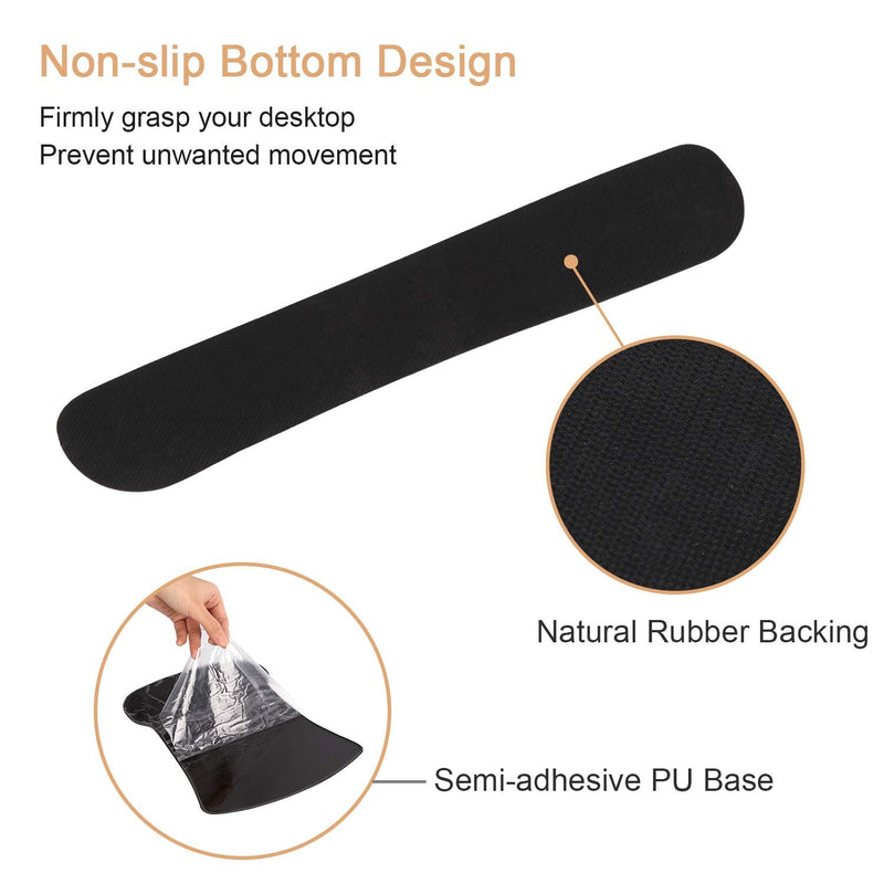 [Australia - AusPower] - iCasso Keyboard Wrist Rest and Mouse Wrist Rest Pad, Made of Memory Foam, Ergonomic Support, Easy Typing and Relieve Wrist Pain, Perfect for Gaming, Computer, Office, Laptop (A-Honeycomb) A-honeycomb 