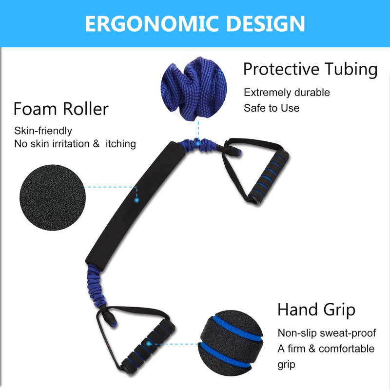 [Australia - AusPower] - Neck Stretcher Exerciser, Cervical Traction Device for Neck Pain Relief and Cervical Spine Alignment. Portable Neck Traction Exerciser for Home/Office, Neck and Shoulder Relaxer Easy to Pull. 30-35 Pound 