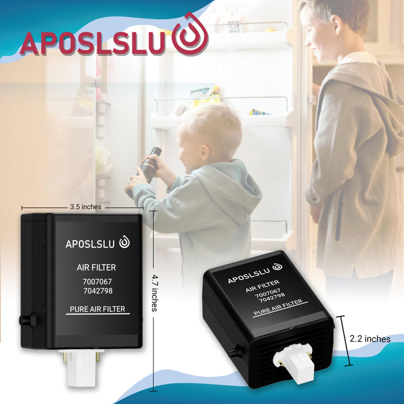 [Australia - AusPower] - Subzero Air Purification Cartridge 7007067-Air Filter Replacement For Refrigerator Sub-Zero. APOSLSLU 7007076 Air Filter (1 pack) 