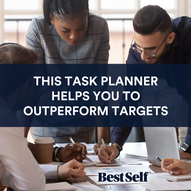 [Australia - AusPower] - Weekly Action Pad by BestSelf — ToDo Notepad Planning Tool Designed to Optimize Your Week, Effectively Manage Tasks, Boost Productivity and Maximize Results - 52 Tear Off 11” x 7” Sheets 
