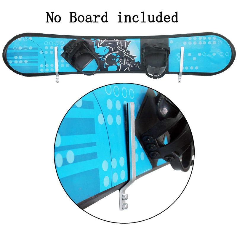 [Australia - AusPower] - YYST Snowboard Storage Rack Wall Mount Wall Holder - Hardware Included-Hold 2 Boards 