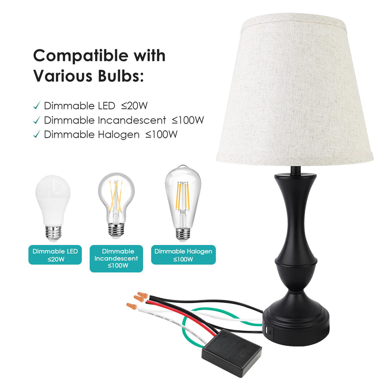 Touch Sensor Dimmer Touch Dimmer Switch Touch Lamp Switch Replacement ...