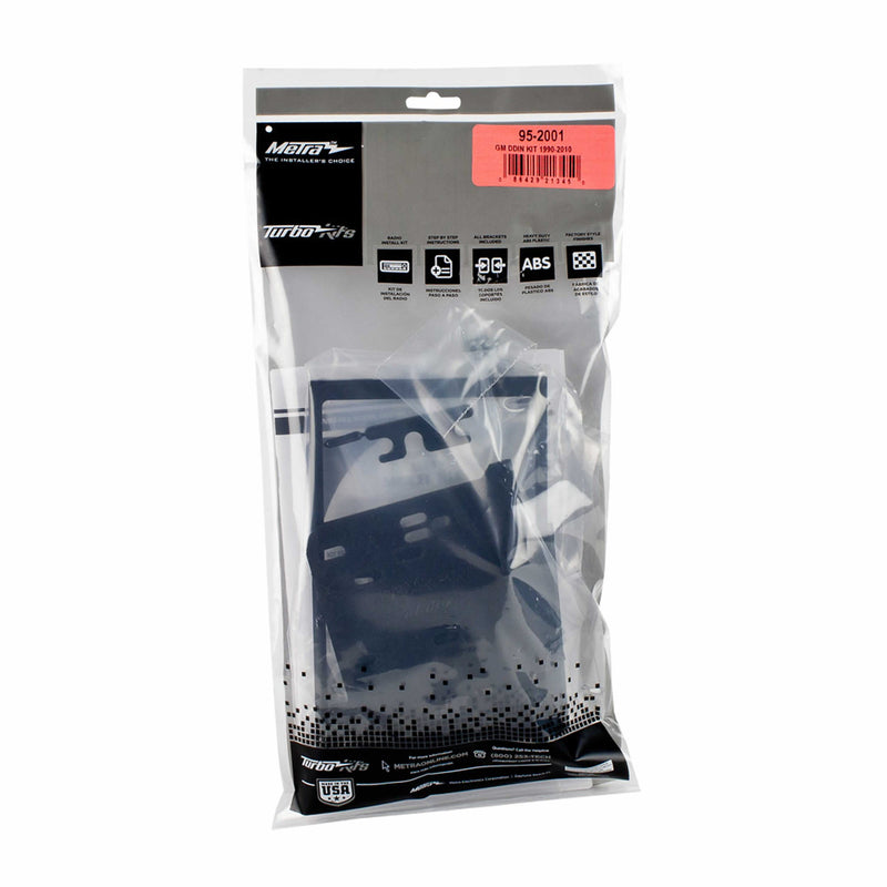 [Australia - AusPower] - Metra Electronics 95-2001 Double DIN Installation Dash Kit for Select 1994 - 2012 GM Vehicles Standard Packaging 
