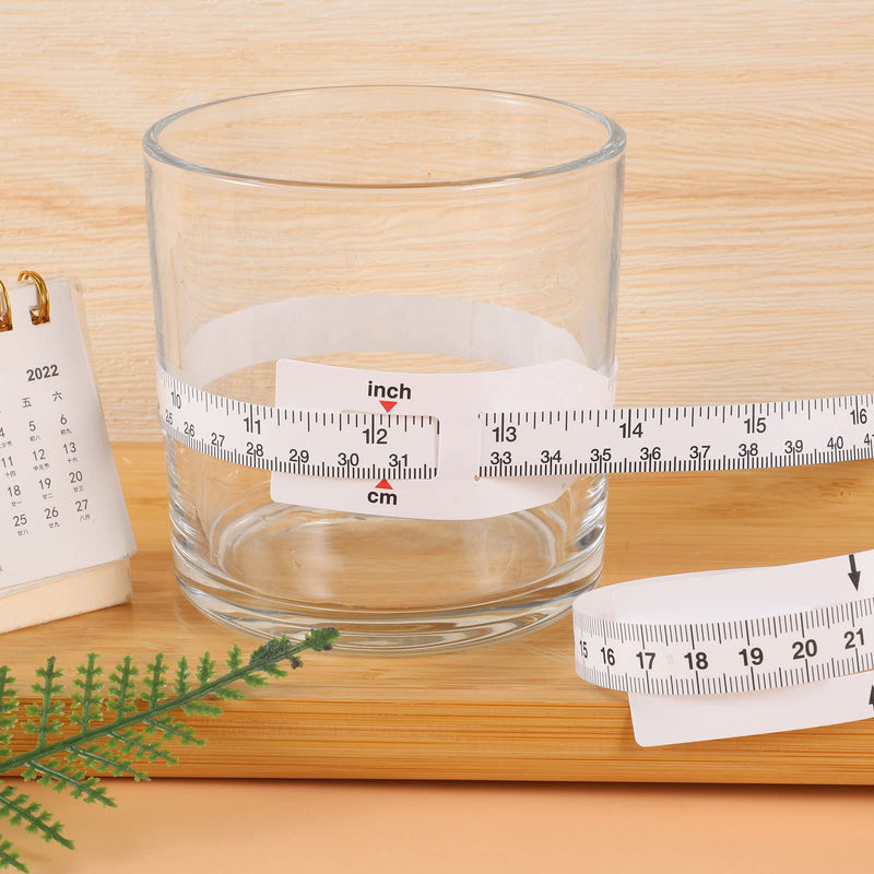 [Australia - AusPower] - 2 Pcs Sublimation Blanks Tumblers Width Measurer, Tape Measure for Measuring Circumference, 26CM+60CM 