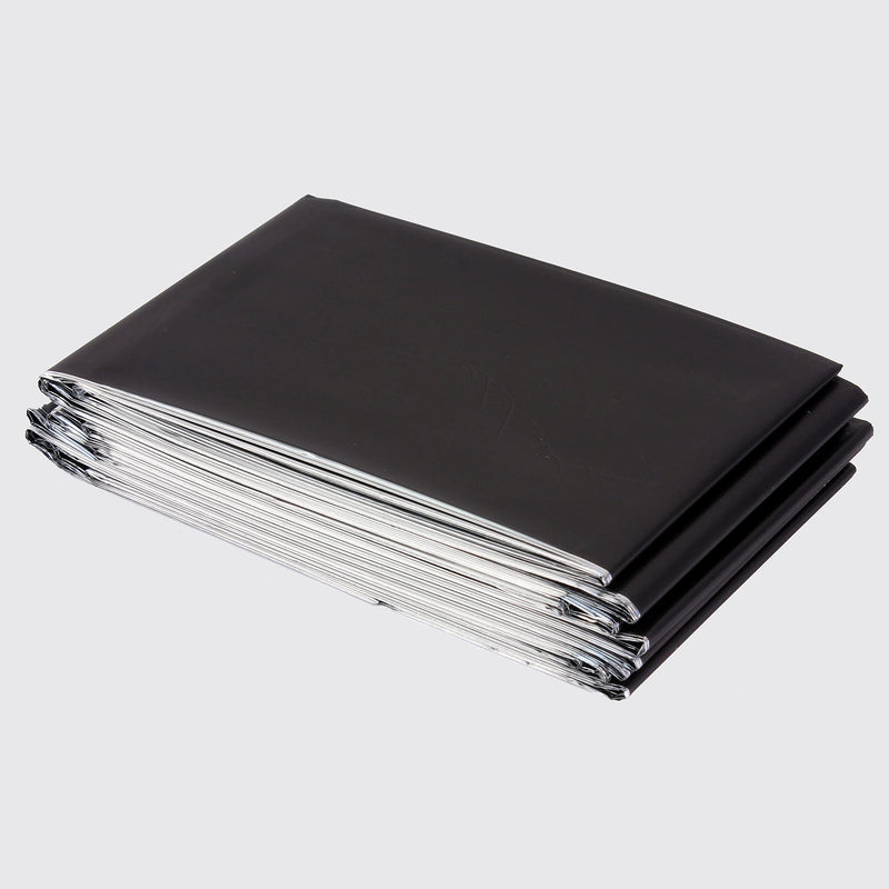 [Australia - AusPower] - Ever Ready First Aid Mylar Rescue Blanket, Large Olive Thermal Sheet for Emergency and Survival, 54” x 84” – 5 Count Olive Drab 