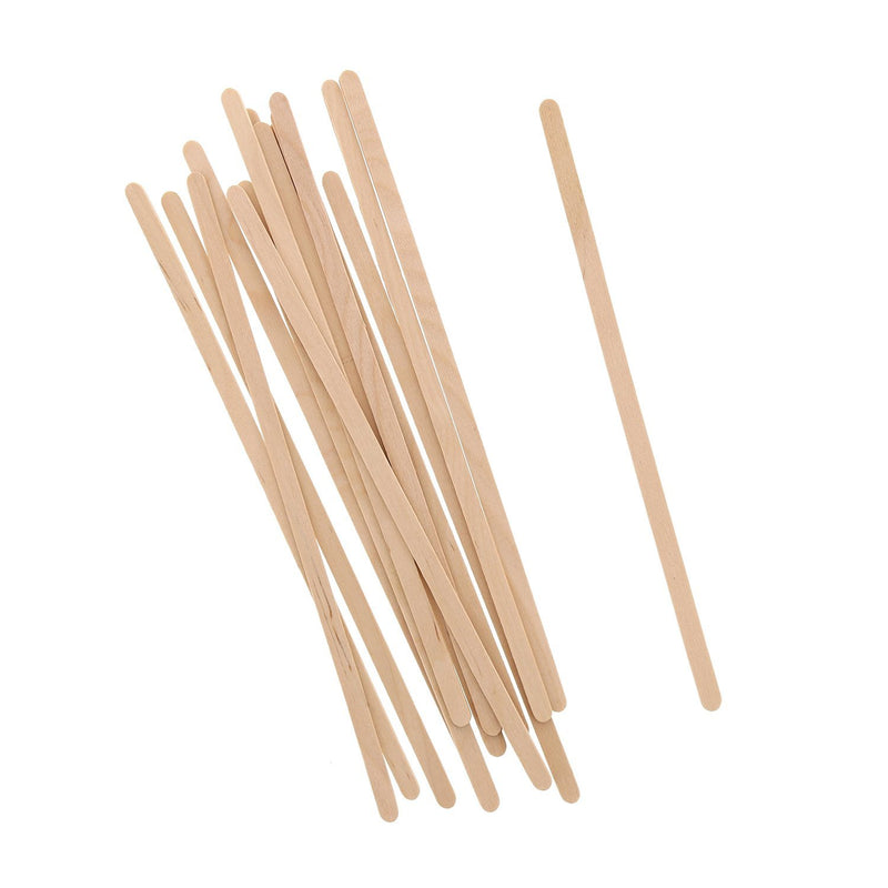 [Australia - AusPower] - Royal 7.5" Wood Coffee Beverage Stirrers, Package, 1, Box of 500 