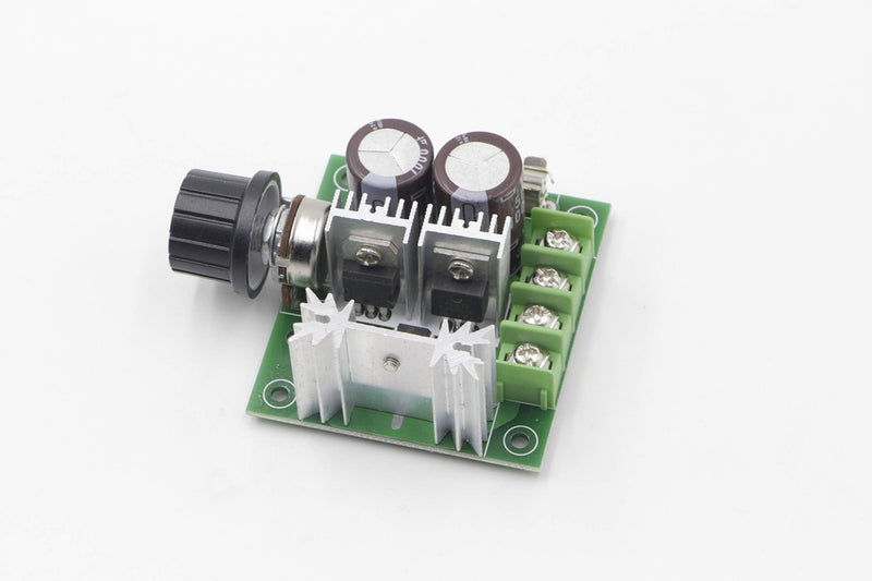 [Australia - AusPower] - RioRand 12V-40V 10A PWM DC Motor Speed Controller with Knob-High Efficiency, High Torque, Low Heat Generating with Reverse Polarity Protection, High Current Protection 