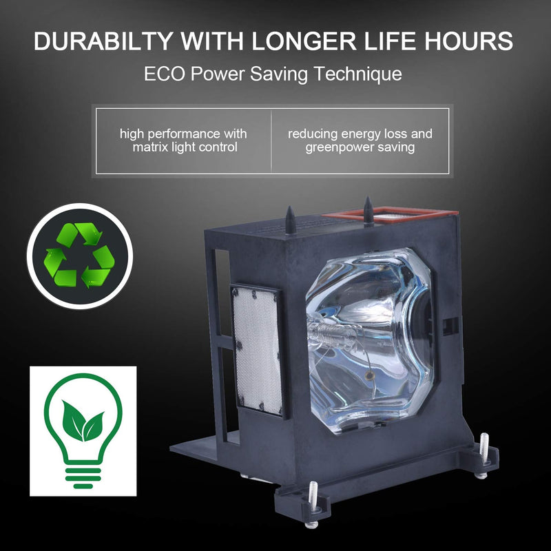 [Australia - AusPower] - ZECARFA LMP-H200 Replacement Lamp Bulb for Sony VPL-VW40 VPL-VW50 VPL-VW60 Projector Lamp with Housing 