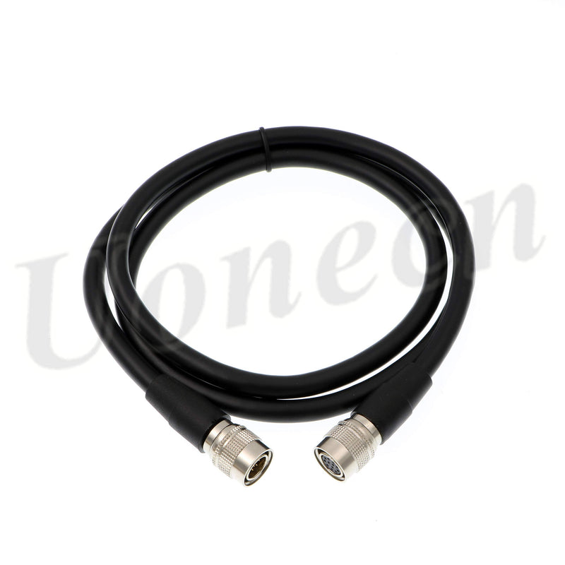 [Australia - AusPower] - High Flex Coaxial Power Cable Hirose 12 pin Male and Female CCD Cable Monitor Extension Cable for Sony Industrial Camera 1 Meter 