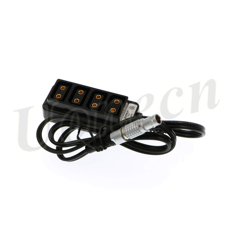 [Australia - AusPower] - Uonecn Splitter Cable for RED DSMC2 Jetpack RTmotion Sidekick 4 Port D-tap Female to FGG. 0B 2 pin Male 