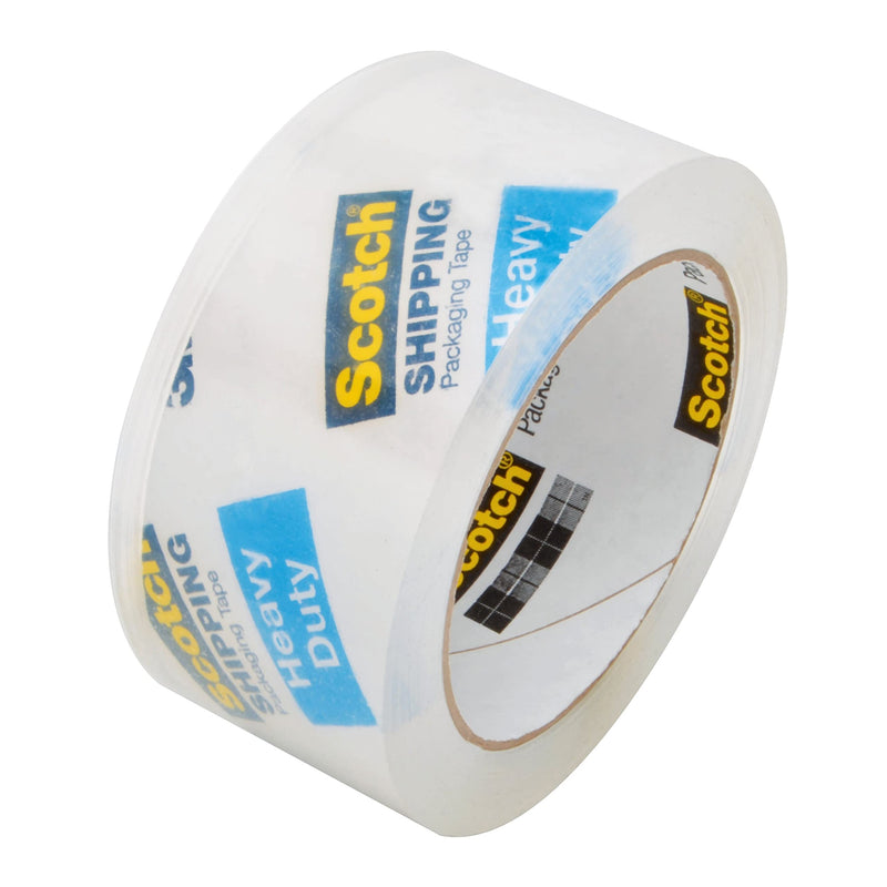 [Australia - AusPower] - Scotch Heavy Duty Packaging Tape, 1.88" x 38.2 yd, Designed for Packing, Shipping and Mailing, Strong Seal on All Box Types, 3" Core, Clear, 3 Rolls (3850S-3) 