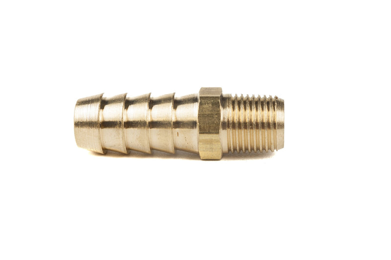 [Australia - AusPower] - LTWFITTING Brass Fitting Coupler 3/8-Inch Hose Barb x 1/8-Inch Male NPT Fuel Gas Water(Pack of 5) 