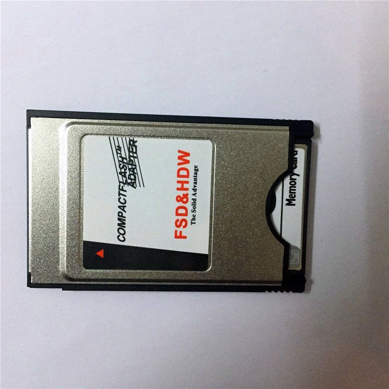 [Australia - AusPower] - New Compactflash Card to PC Card Adapter Notebook Laptop PCMCIA Compact Flash Memory Card Reader CNC 
