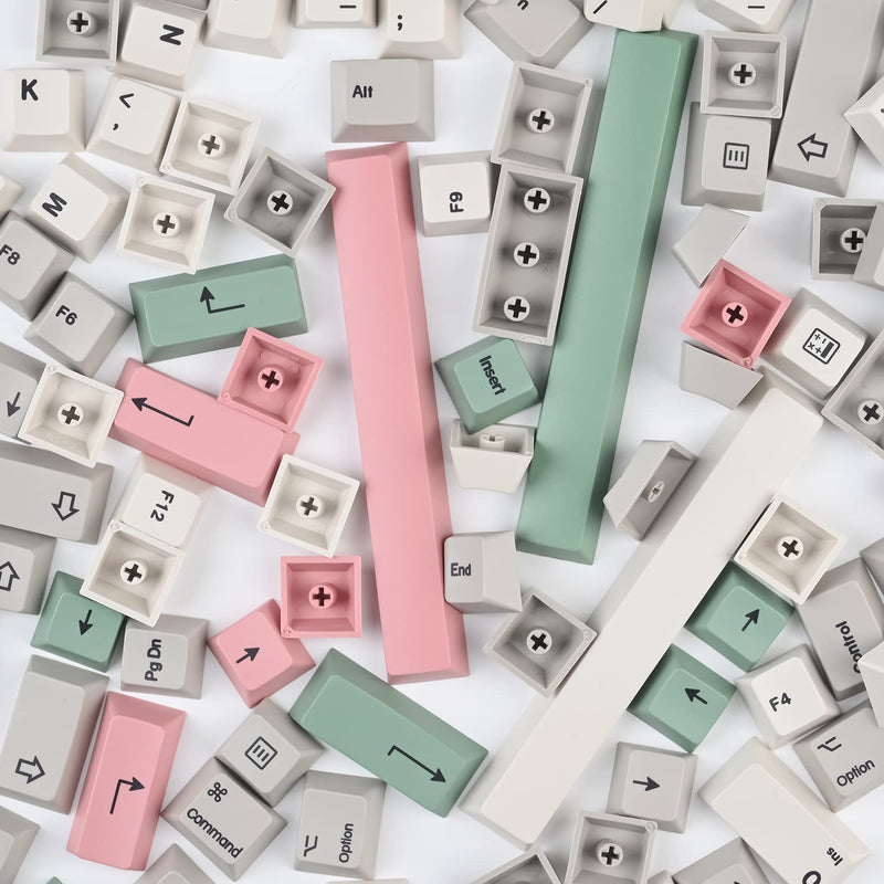 [Australia - AusPower] - Guffercty kred Cherry Profile Keycaps 60 Percent Retro PBT 158-key Cap Cover Set Dye Sublimation for Cherry Mx Switch Mechanical Keyboard (CHERRY/9009) 9009-Cherry 