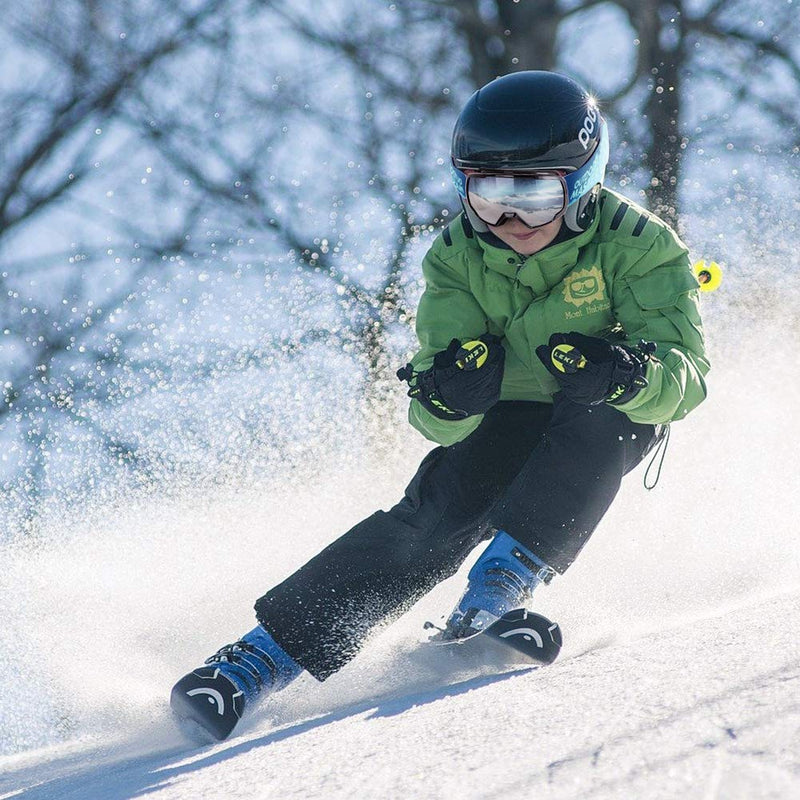 [Australia - AusPower] - OutdoorMaster Kids Ski Goggles, Snowboard Goggles - Youth Snow Goggles A0-midnight 