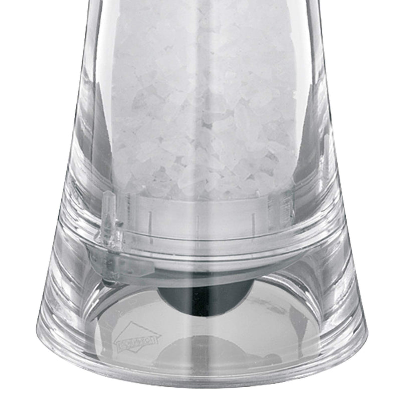 [Australia - AusPower] - Küchenprofi New York Salt and Pepper Mill Set, 5-Inch, Clear Acrylic/Stainless Steel 