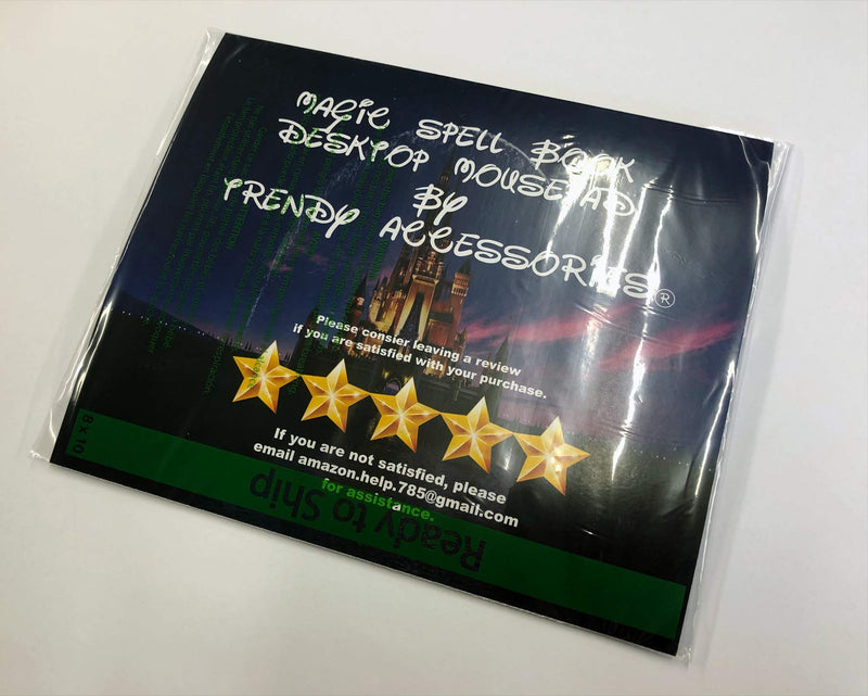 [Australia - AusPower] - Desktop Office Silicone Mouse Pad by Trendy Accessories (Magic Spell Book Fairy) 