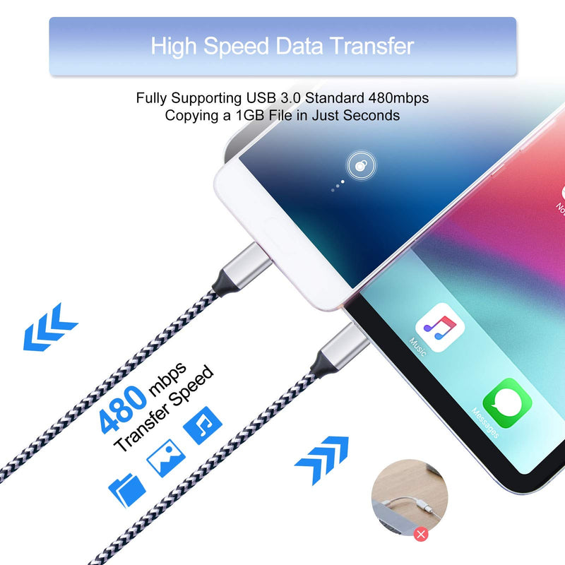 [Australia - AusPower] - Fast USB Type C Charger for Samsung Galaxy S22/S21 FE/Ultra/S21/S20 FE/Ultra 5G/S10 A51,Note 21/20 Ultra/10/9, Google Pixel 5a 4a 4XL 3a, 20W PD Power Adapter Charging Block with 6ft USB C to C Cable EB Z(White2) 