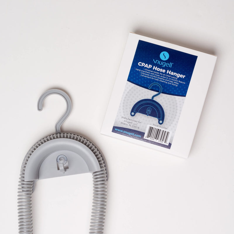 [Australia - AusPower] - CPAP Hose Hanger by Snugell ® | Universal Holder Fits All CPAP Tubing | Convenient for Tube Cleaning and Drying 