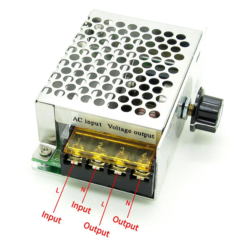 [Australia - AusPower] - 4000W High Power SCR Electronic Volt Regulator Speed Controller Motor AC 220V 110V 