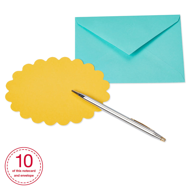 [Australia - AusPower] - American Greetings Single Panel Blank Cards with Envelopes, Bright (40-Count) Shapes and Patterns 