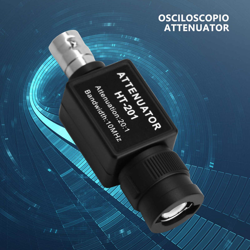 [Australia - AusPower] - 201 Passive Attenuator 20:1 10MHz Bandwidth Signal Attenuation for Oscilloscope 